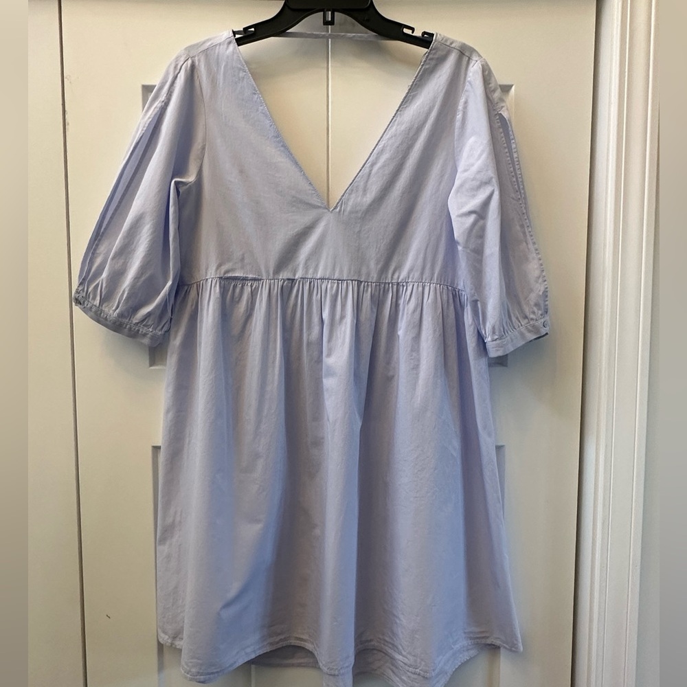 Zara Basic Babydoll Dress Lavender Medium Summer Spring Flowy Purple